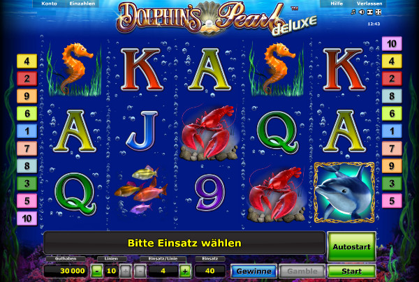 Dolphin's Pearl Deluxe - Novoline Spielautomat Dolphin's Pearl Deluxe - Novoline Spielautomat