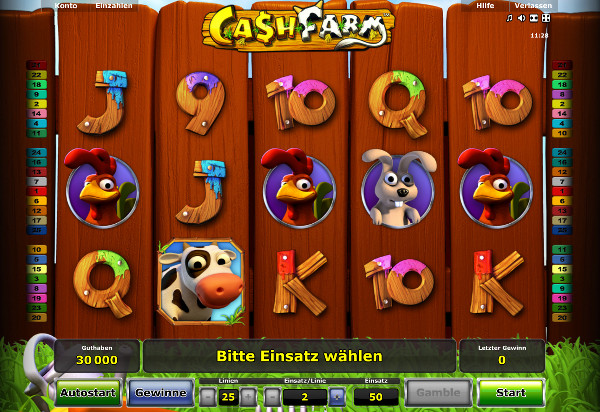 Cash Farm - Novoline Spielautomat Cash Farm - Novoline Spielautomat