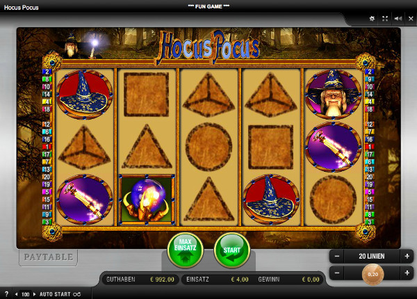 Hocus Pocus - Merkur Spielautomat