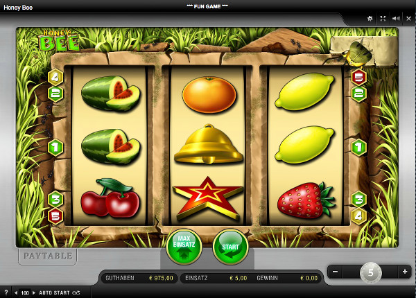 Honey Bee - Merkur Spielautomat Honey Bee - Merkur Spielautomat