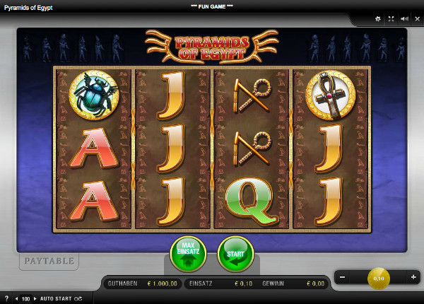 Pyramids of Egypt - Merkur Spielautomat