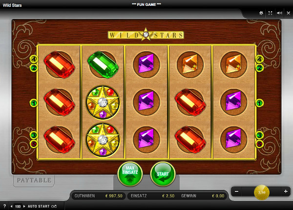 Wild Stars - Merkur Spielautomat Wild Stars - Merkur Spielautomat