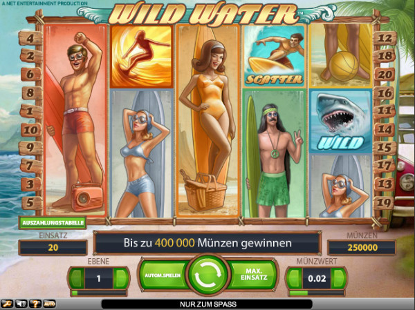 Wild Water Spielautomat