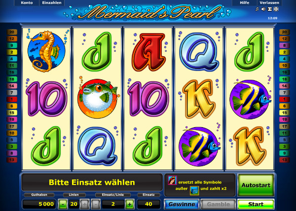Mermaids Pearl - Novoline Spielautomat