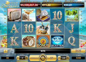 Spielautomat mit Millionen im Jackpot