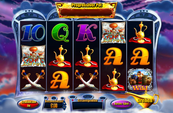 Genie Wild Jackpot Spielautomat