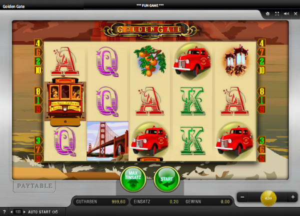 Golden Gate Spielautomat