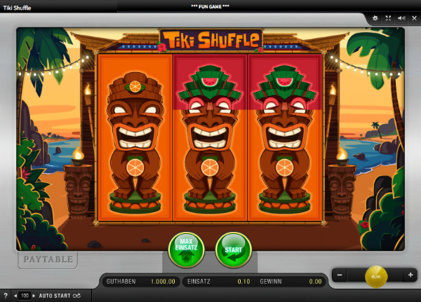 Tiki Shuffle Spielautomat